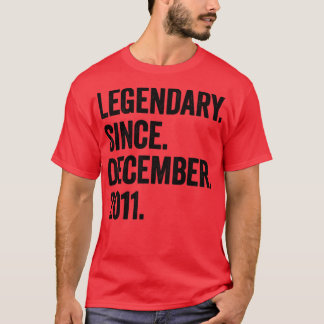 11 Years Old December 2011 11th Birthday1 T-Shirt