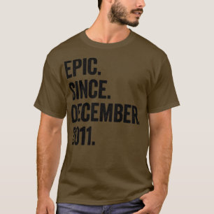 11 Years Old December 2011 11th Birthday T-Shirt