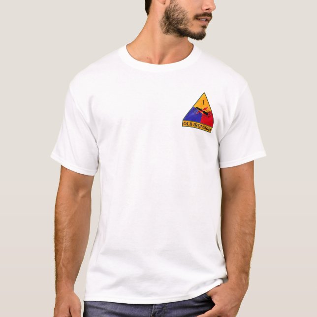 11B  1st Armoured Division T-Shirt (Front)