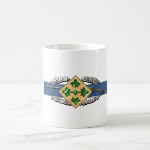 11B 4th Infantry Division Coffee Mug