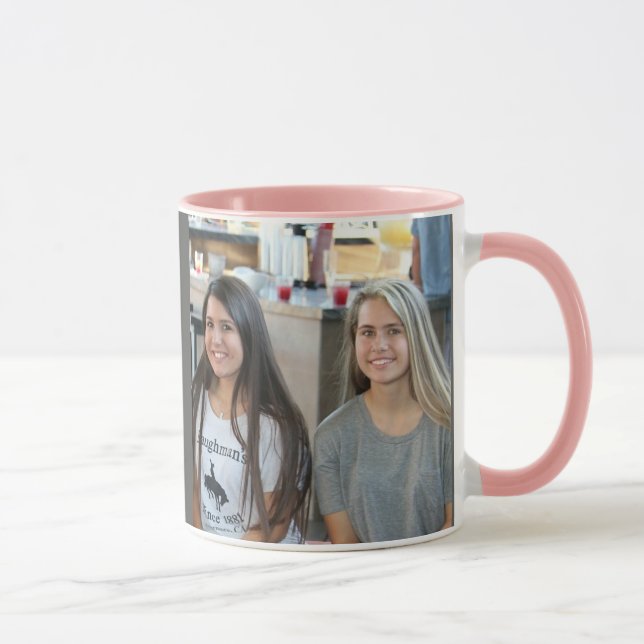 11oz Combo Custom Coffee Sisters Pk Mug By Zazz_it (Right)