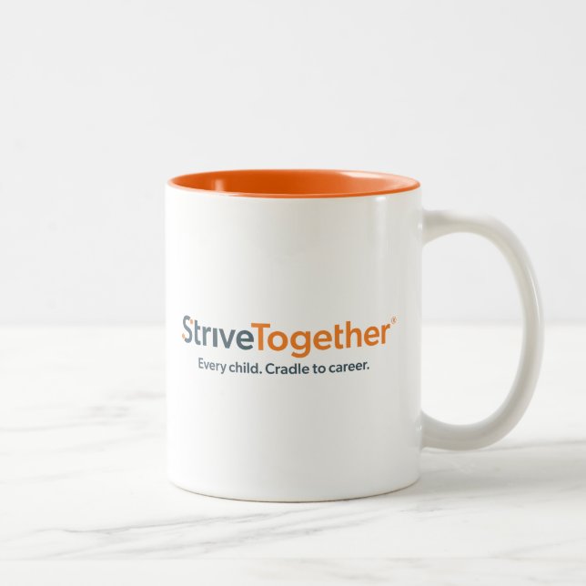 11oz Mug - Orange Interior (Right)