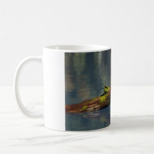 11oz mug with "Rebirth (Green)" image