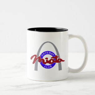 11oz or 15oz Two-Tone Double Logo Mug