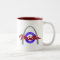 11oz or 15oz Two-Tone Double Logo Mug