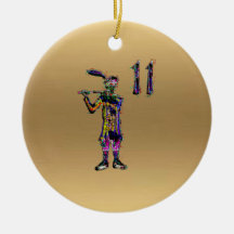 11th & 12th day xmas decoration,