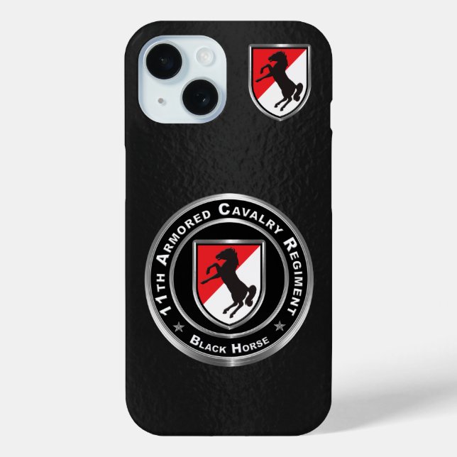 11th ACR Armoured Cavalry Regiment Case-Mate iPhone Case (Back)