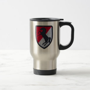 11th ACR Armoured Cavalry Regiment Fort Meade Travel Mug