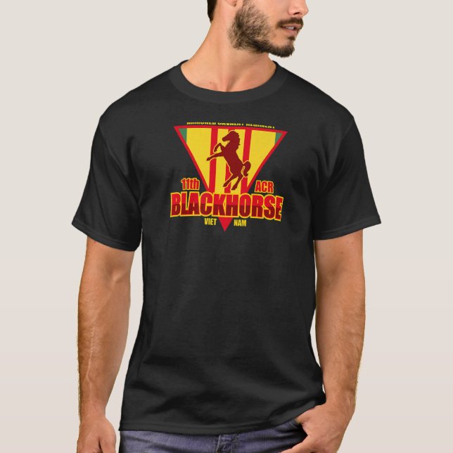 11th ACR Blackhorse Regiment Vietnam   T-Shirt (Front)
