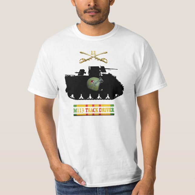 11th ACR Sabres & VSM M113 Track Driver's Shirt (Front)