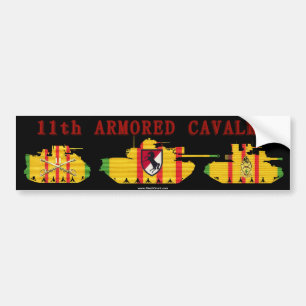 11th ACR VSR Armoured Vehicles Bumper Sticker