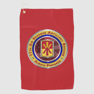11th Air Defence Artillery Brigade Golf Towel
