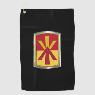 11th Air Defence Brigade Customised Patch Golf Towel
