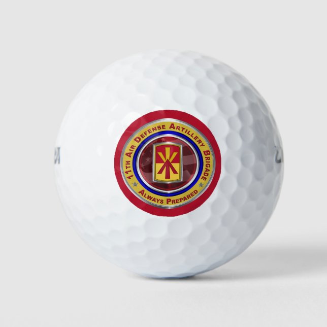 11th Air Defence Brigade  Golf Balls (Front)