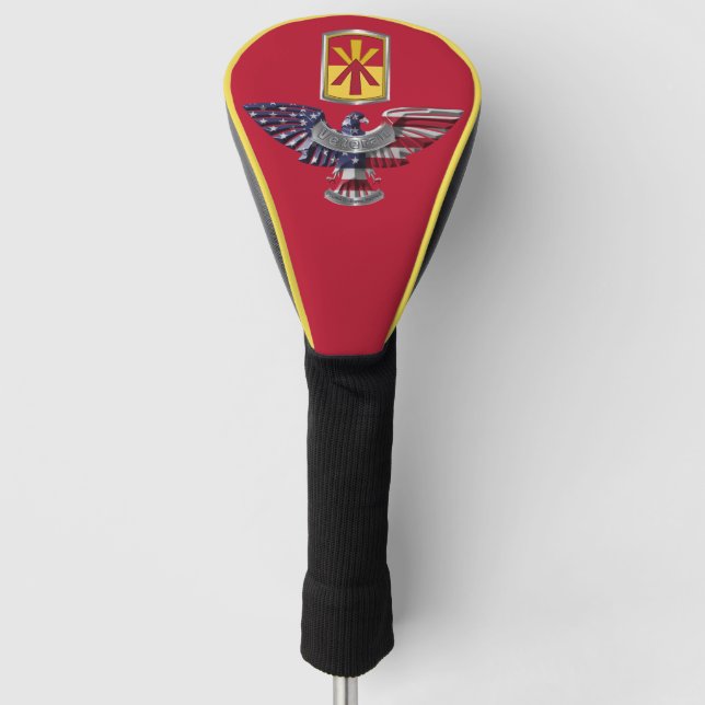 11th Air Defence Brigade “Train To Fight” Eagle Golf Head Cover (Front)