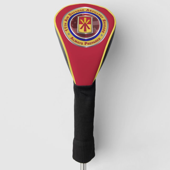 11th Air Defence Brigade “Train To Fight”   Golf Head Cover (Front)