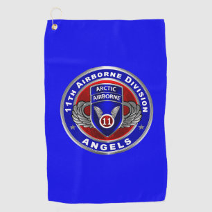 11th Airborne Division Golf Towel