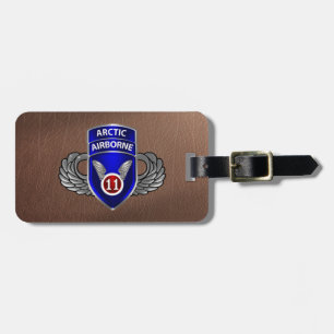 11th Airborne Division   Luggage Tag