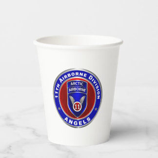 11th Airborne Division Paper Cups