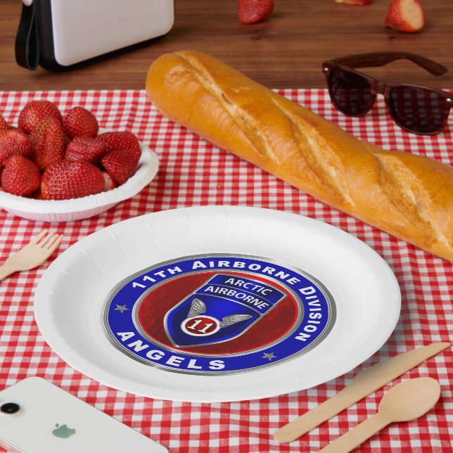 11th Airborne Division    Paper Plate (Picnic)