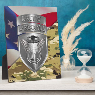 11th Airborne Division Plaque