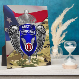 11th Airborne Division Plaque