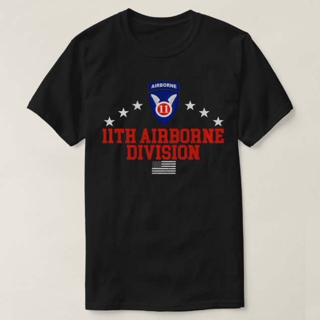 11th Airborne Division  T-Shirt (Design Front)