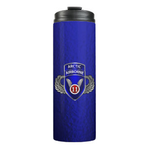 11th Airborne Division   Thermal Tumbler