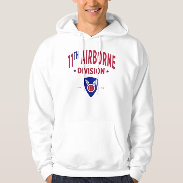 11th Airborne Division - United States Military Hoodie (Front)