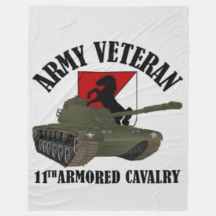 11th ARMORED CAVALRY Fleece Blanket