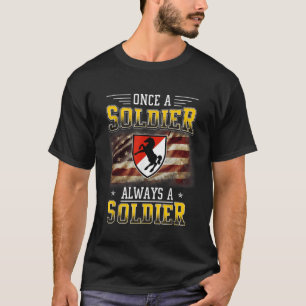 11th Armored Cavalry Regiment Veteran Always a Sol T-Shirt