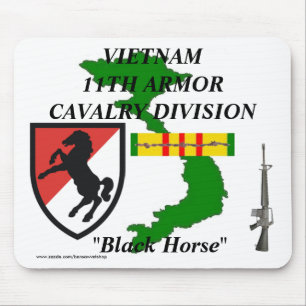 11th Armour Cav Vietnam Mousepad 1/w