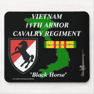 11th Armour Cav Vietnam Mousepad 2/b