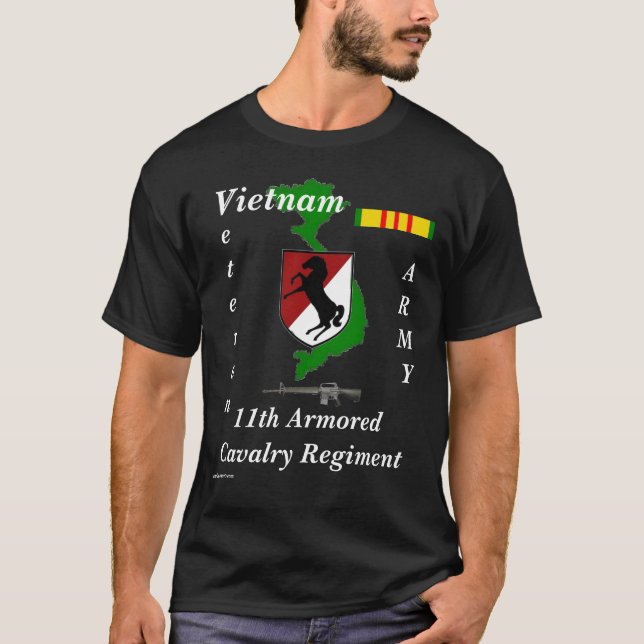11th Armoured Cav Reg T-Shirt (Front)