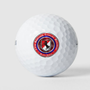 11th Armoured Cavalry Regiment “Black Horse” Golf Balls