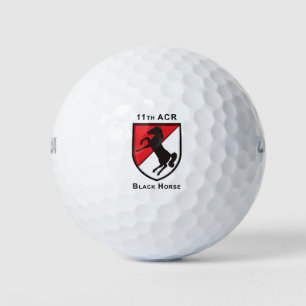 11th Armoured Cavalry Regiment “Black Horse” Golf Balls