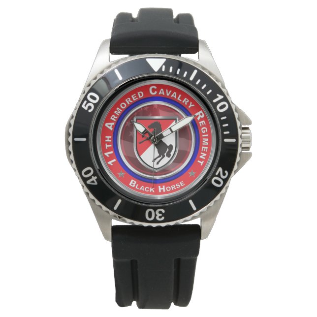 11th Armoured Cavalry Regiment “Black Horse”   Watch (Front)