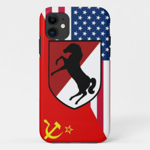 11th Armoured Cavalry Regiment -Blackhorse iPhone 11 Case