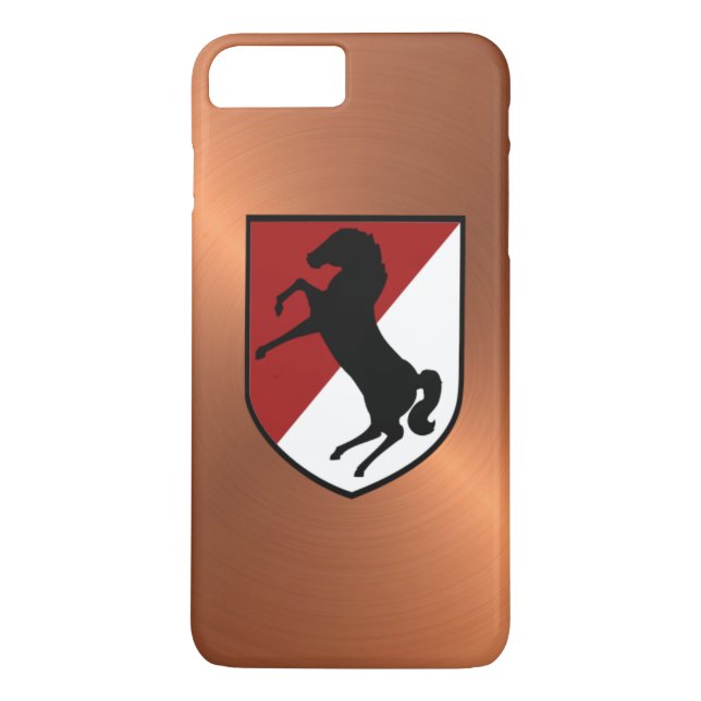 11th Armoured Cavalry Regiment -Blackhorse Case-Mate iPhone Case (Back)