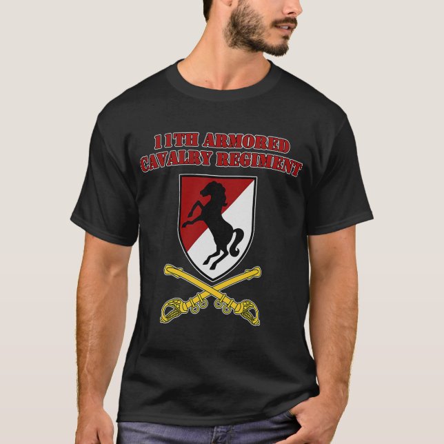 11th Armoured Cavalry Regiment  for 11th ACR vets T-Shirt (Front)