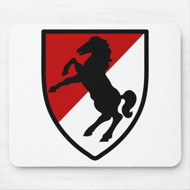 11th Armoured Cavalry Regiment Mouse Mat (Front)