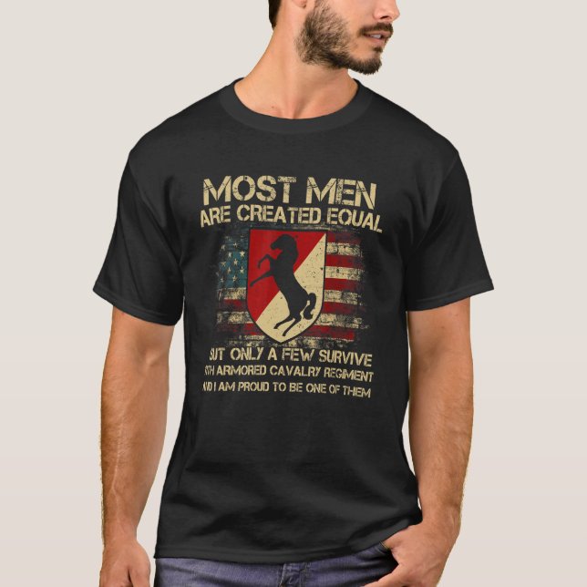 11th Armoured Cavalry Regiment T-Shirt (Front)