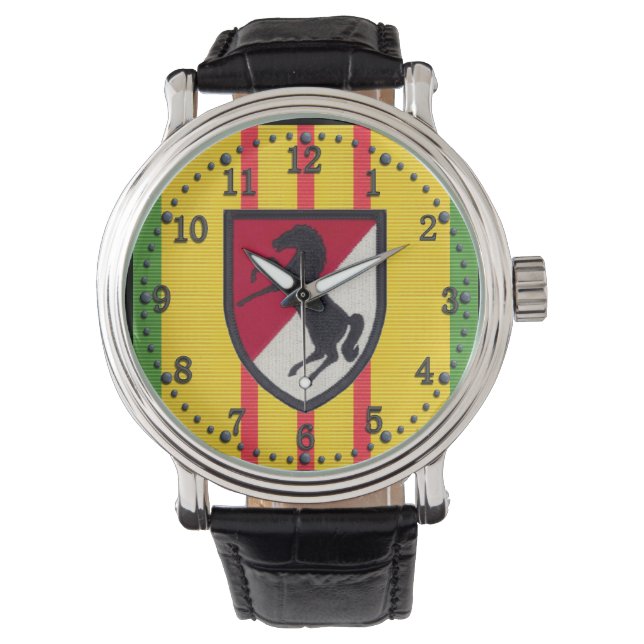 11th Armoured Cavalry VSM Watch (Front)