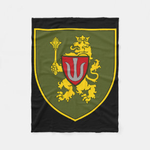 11th Army Corps (ukraine) Ukrainian Military Fleece Blanket