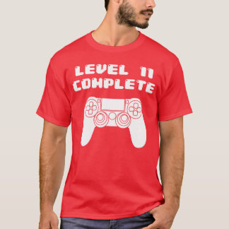 11th Birthday 11 Years Old Video Gaming Bday vinta T-Shirt