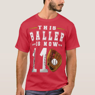 11th Birthday Baseball Boy Eleven Year Old Basebal T-Shirt