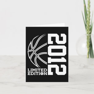 11th Birthday Basketball Limited Edition 2012 1 Card