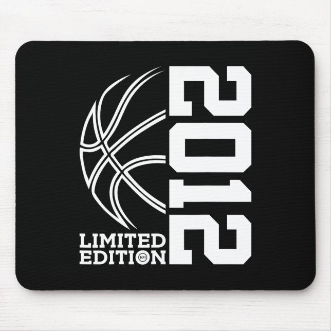 11th Birthday Basketball Limited Edition 2012 1 Mouse Mat (Front)