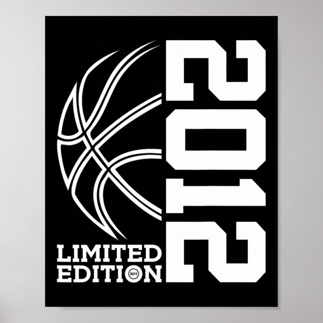 11th Birthday Basketball Limited Edition 2012 1 Poster (Front)