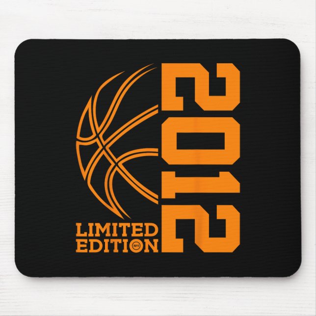 11th BIRTHDAY BASKETBALL LIMITED EDITION 2012  Mouse Mat (Front)
